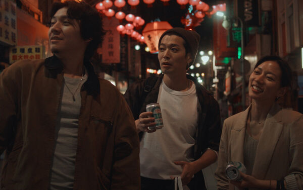 ▲陳妤、侯彥西,郭子豪、毛祁芸《明日的過客》。(圖/高雄電影節提供)