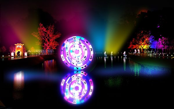 ▲▼2025嘉義市光織影舞。(圖/嘉義市政府提供)