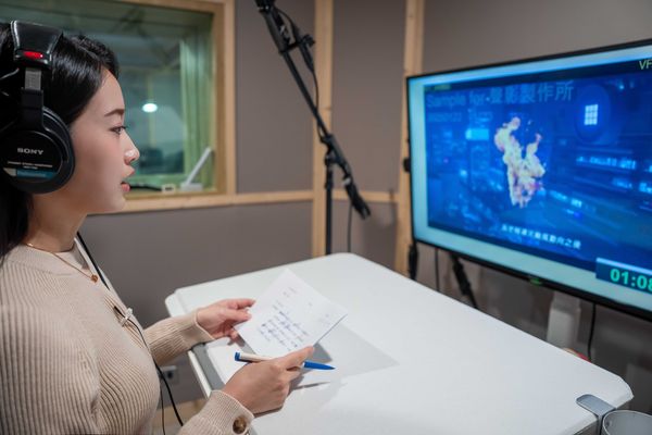 ▲▼葉佳蓉表示她從小就很嚮往配音員工作。(圖/TVBS提供)