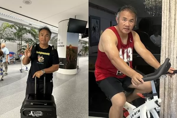 ▲▼張泰山因為護照上沒頭髮,根本人不符,因此被海關盯上。(圖/翻攝臉書/張泰山)