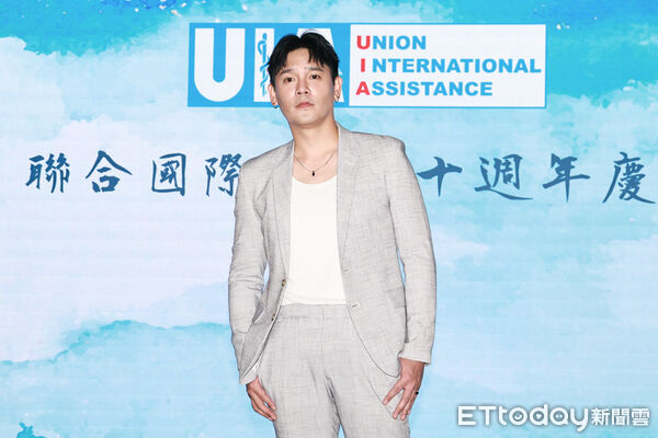 ▲▼盧學叡出席UIA聯合國際救援「十年磨一劍 鵬程萬里行」記者會。(圖/記者黃克翔攝)