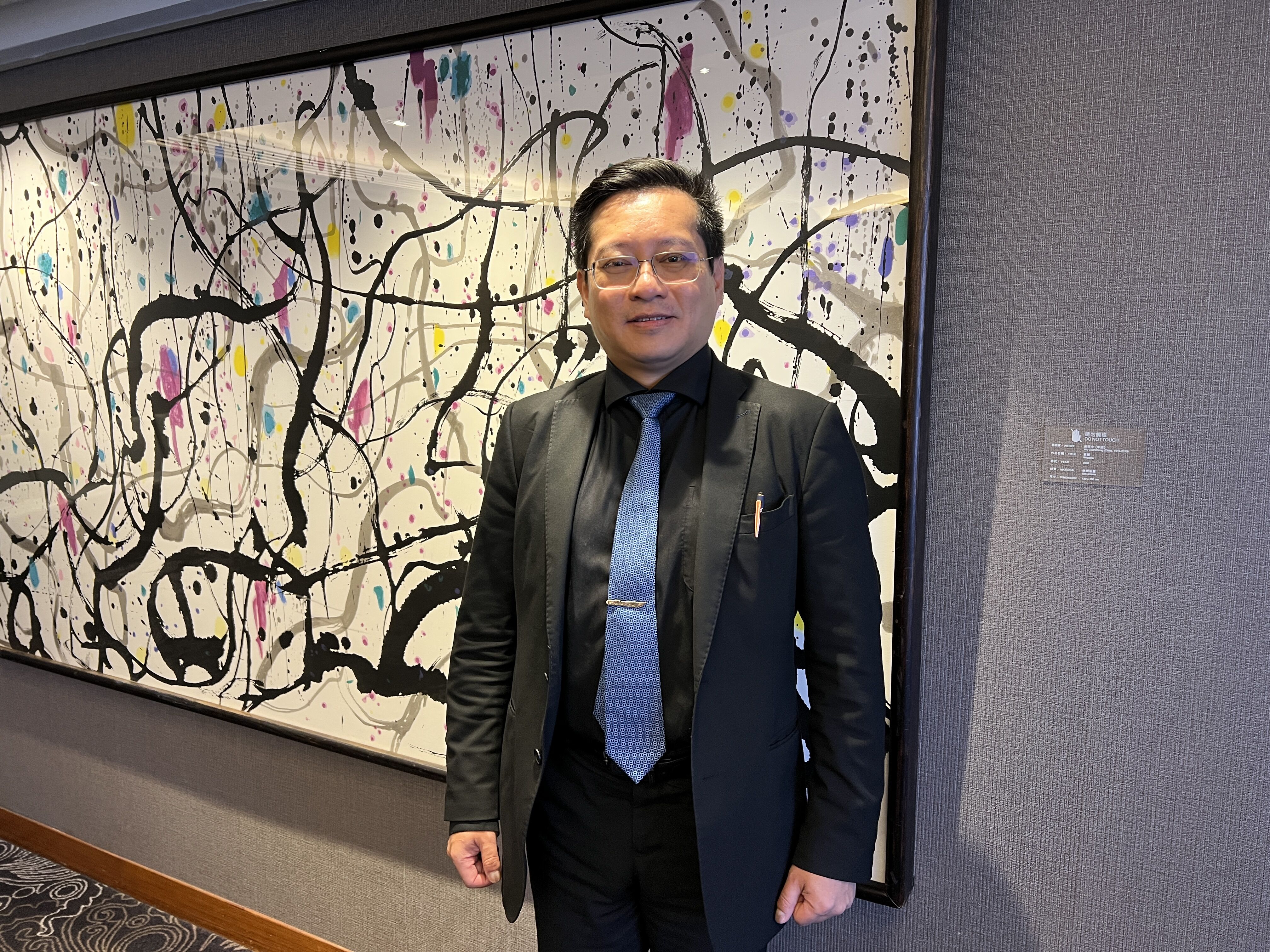 ▲▼駿吉控股-KY董事長胡德立。(圖/記者高兆麟攝)