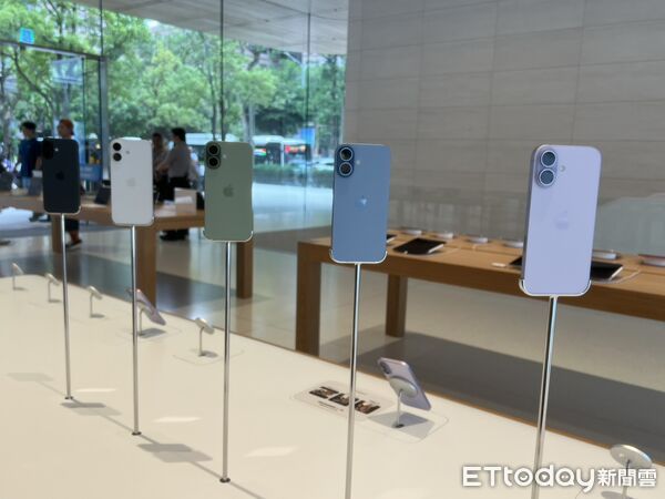 ▲▼iPhone17系列,Apple,蘋果。(圖/記者陳家豪攝)