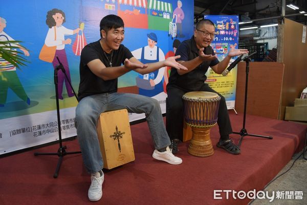 ▲▼花蓮市公有零售市場聯合促銷活動17日上午於復興市場舉辦開幕活動。(圖/花蓮市公所提供,下同)