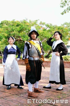 ▲《熱蘭遮市集》將於中秋連假10月4日至6日重返安平古堡,演員扮演多元族群,帶來沉浸式歷史體驗。(記者林東良翻攝,下同)