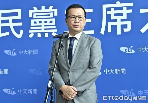 ▲ 羅智強出席中天新聞舉辦《國民黨主席大辯論》 。(圖/記者李毓康攝)