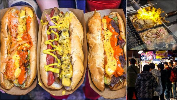 ▲▼板橋湳雅夜市美食「163熔岩起司牛排」,安格斯牛排潛艇堡推薦。(圖/部落客陳小可提供)