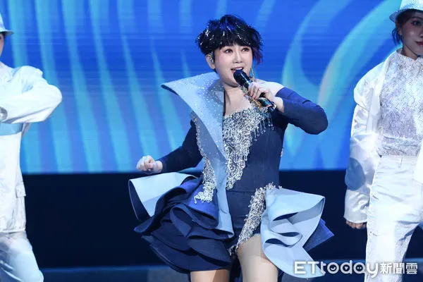 ▲周思潔《不晚》演唱會。(圖/記者林敬旻攝)