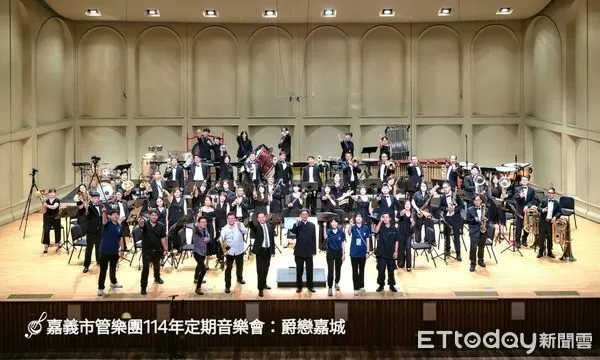 ▲▼ 2025嘉義市管樂團首演爵戀嘉城音樂會 。(圖/嘉義市管樂團提供)