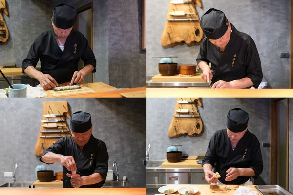 ▲▼ 台中西區「鮨千本」,日本世界壽司大賽第三名佐山主廚,台灣唯一京都私塾旗下最新品牌。(圖/部落客飛天璇提供)
