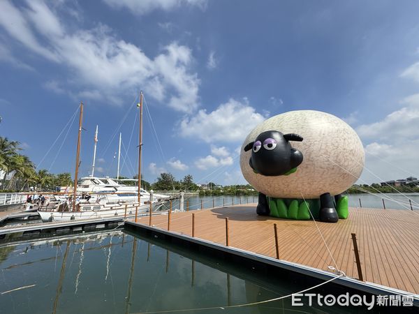 ▲▼台南福爾摩沙遊艇酒店笑笑羊。(圖/記者蔡玟君攝)