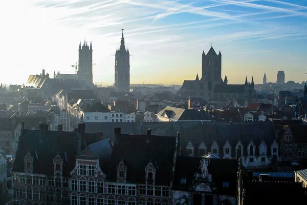 ▲▼漫遊「伯爵城堡」,周遭介紹、內部導覽與觀景台的根特天際線分享。(圖/部落客Leo提供)