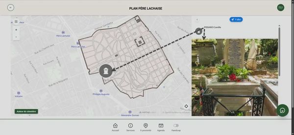 ▲▼法國代表性公墓「巴黎拉雪茲神父公墓」遊覽方式與名人墓地介紹、有用連結分享。(圖/部落客Leo提供)