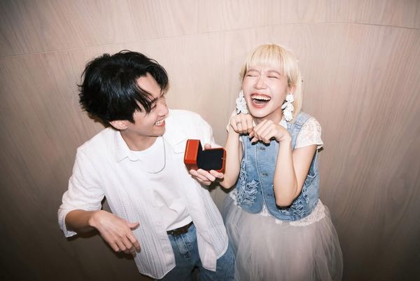 ▲Lulu+陳漢典。(圖/翻攝自Instagram/originalpoping)