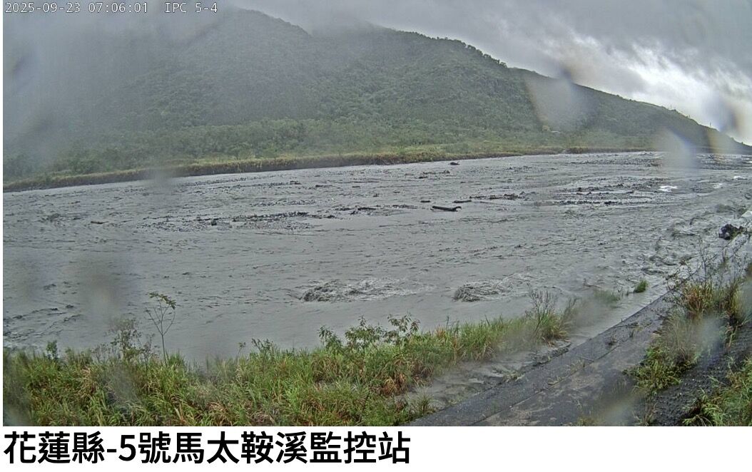 ▲▼花蓮縣5號馬太鞍溪監控站。(圖/經濟部水利署)