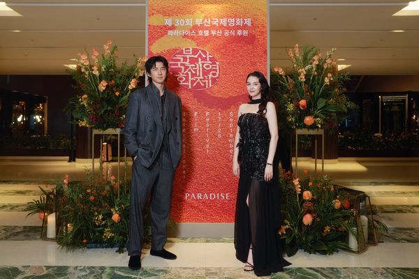 ▲北影「非常演員」傅孟柏、張榕容、李康生出席釜山影展。(圖/台北電影節提供)