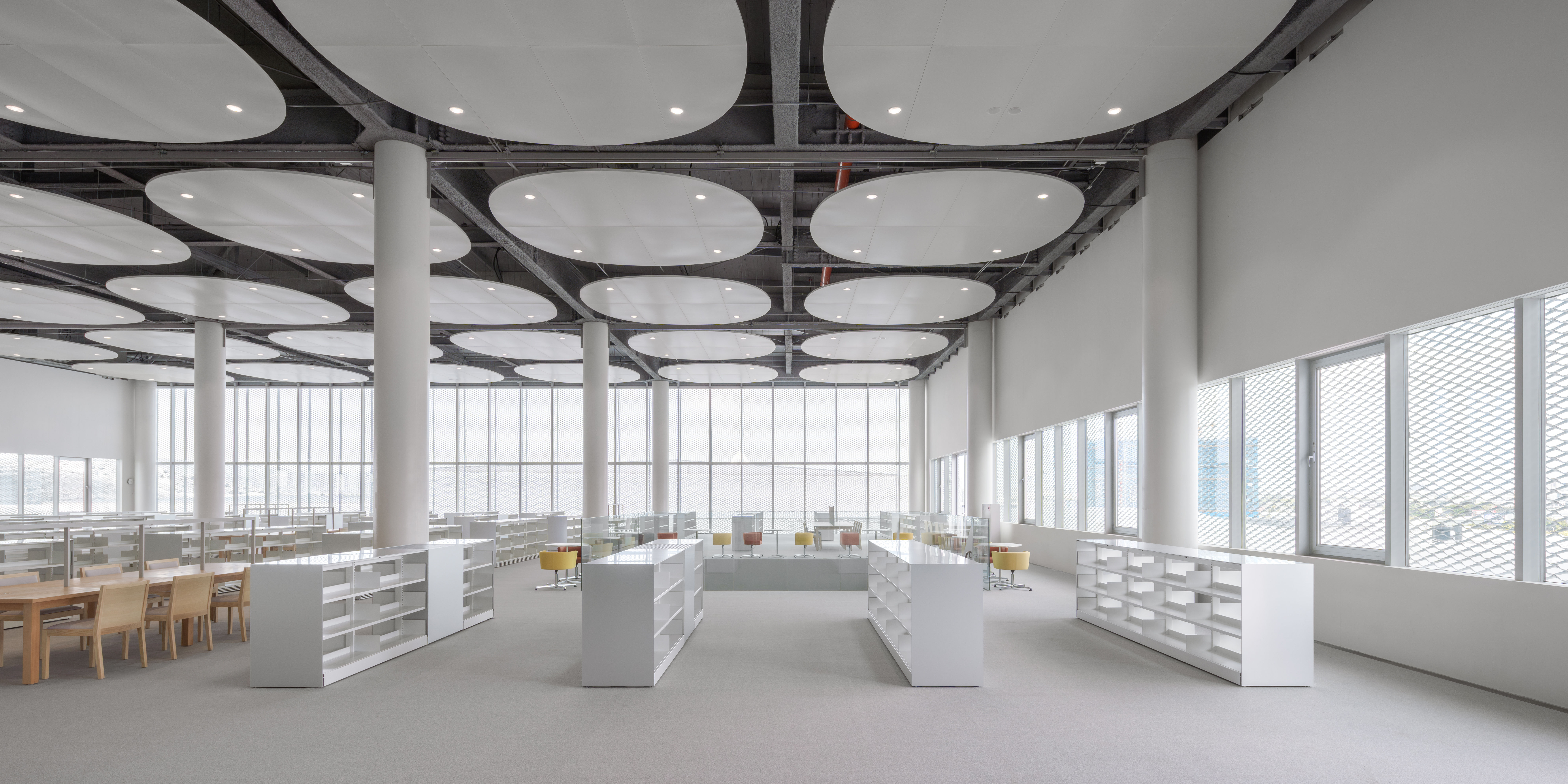 ▲台中市全新文化地標「綠美圖」將於10/28試營運。(圖/臺中綠美圖提供|YHLAA李易暹攝影)