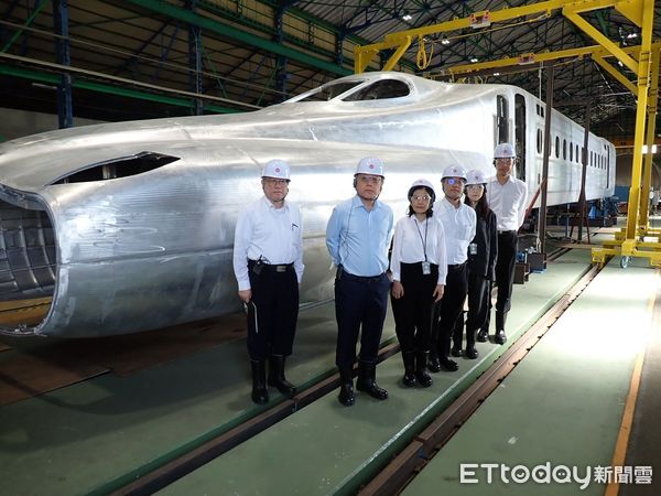 ▲▼高鐵董事長史哲上周和本周兩度飛日本追新車打造進度。(圖/高鐵公司提供)