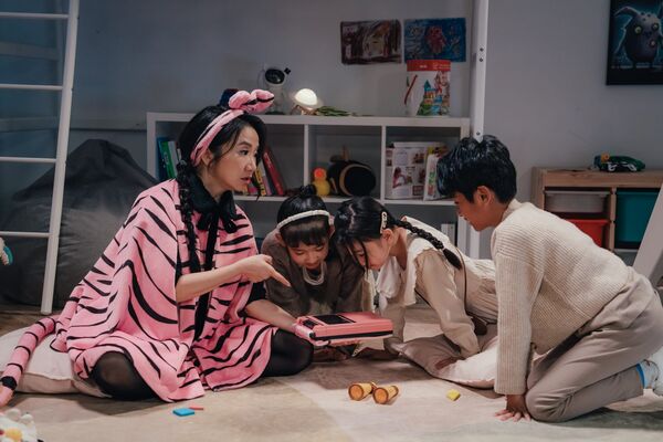 ▲陶晶瑩以《虎姑婆和他的朋友》入圍兒少節目主持人獎。(圖/財團法人富邦文教基金會提供)