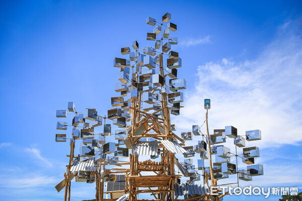 ▲▼馬祖南竿山隴澳口馬來西亞藝術家朱威龍《漁夢》。(圖/記者蔡玟君攝)