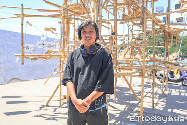 ▲▼馬祖南竿山隴澳口馬來西亞藝術家朱威龍《漁夢》。(圖/記者蔡玟君攝)