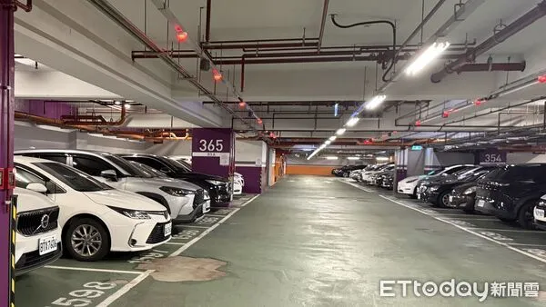 ▲▼ 虛坪,停車位 。(圖/記者張雅雲攝)