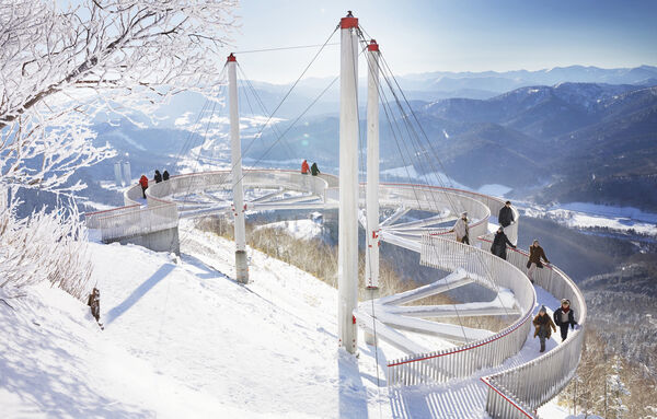 ▲▼星野TOMAMU霧冰平台。(圖/星野集團提供)