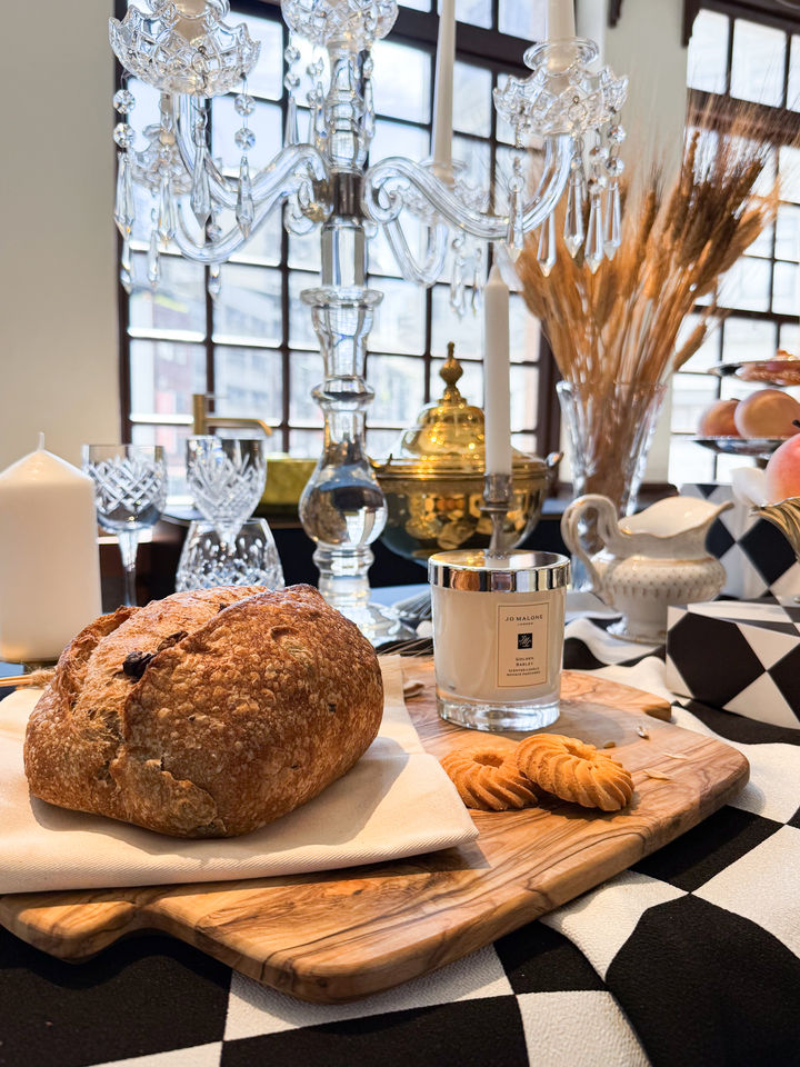 Jo Malone,BORNTOSTANDOUT,香水,香氛,試開箱,美食調。(圖/記者李薇攝、品牌提供、IG)