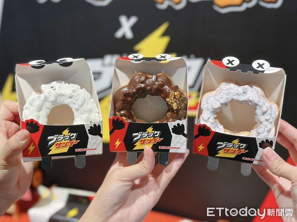 ▲▼Mister Donut」找來「雷神巧克力」推出3款聯名甜甜圈,還有5款萬聖節甜甜圈。(圖/記者蕭筠攝)