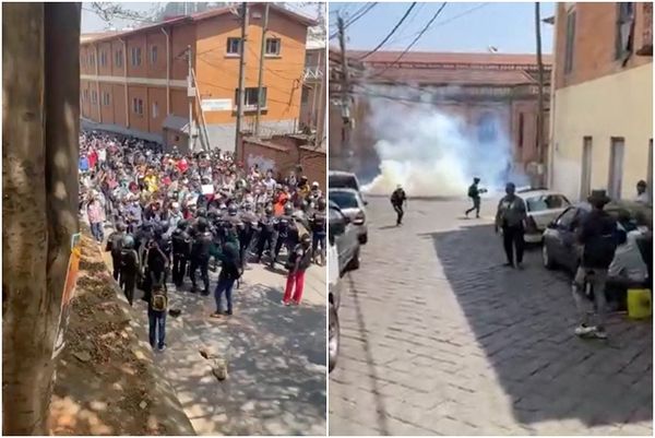 ▲▼ 馬達加斯加爆發示威,實施宵禁。(圖/路透)