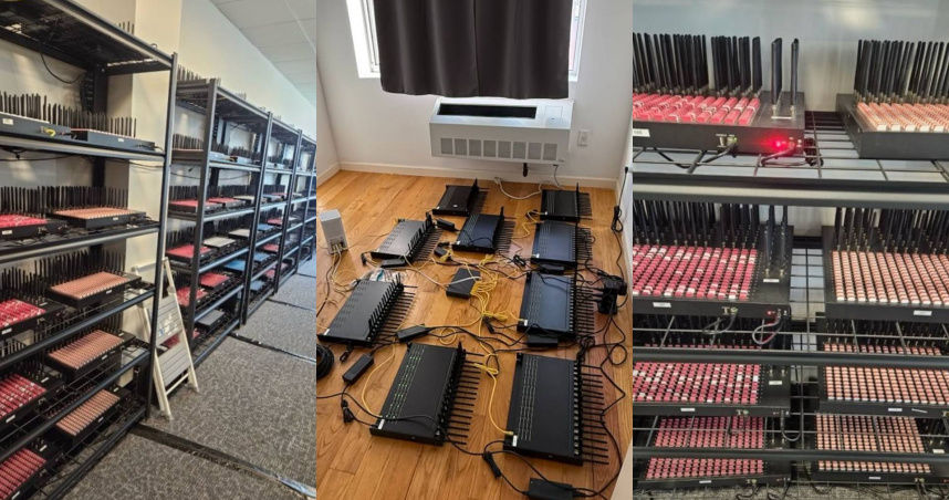 從垃圾簡訊到黃牛搶票 SIM農場橫跨美國灰產全線