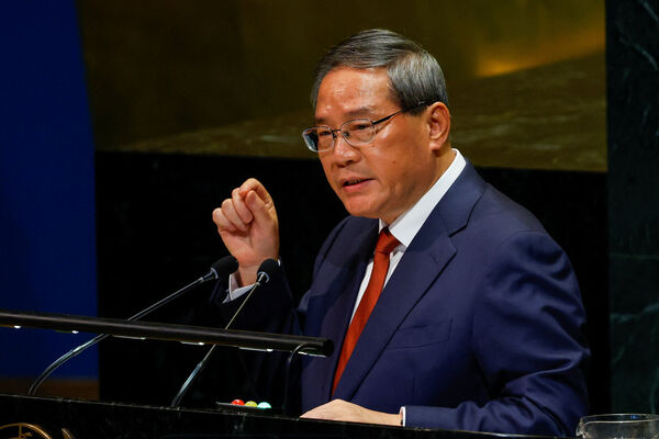 ▲▼大陸國務院總理李強。(圖/路透社)