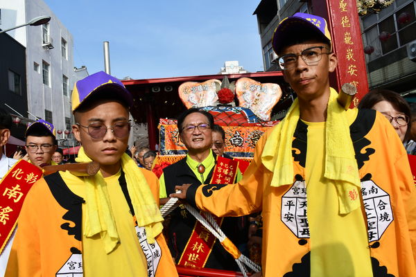 ▲南瑤宮祈安活動今天展開9天8夜遶境。(圖/彰化市公所提供)