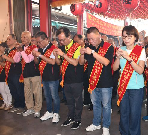 ▲南瑤宮祈安活動今天展開9天8夜遶境。(圖/彰化市公所提供)