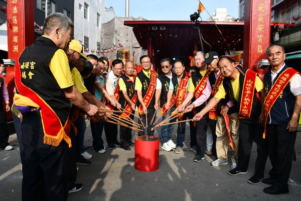 ▲南瑤宮祈安活動今天展開9天8夜遶境。(圖/彰化市公所提供)