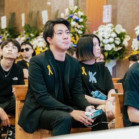 ▲護校生外甥女遭拖吊車二度輾斃,古程丰公開發聲。(圖/小超人綜合體能俱樂部提供)