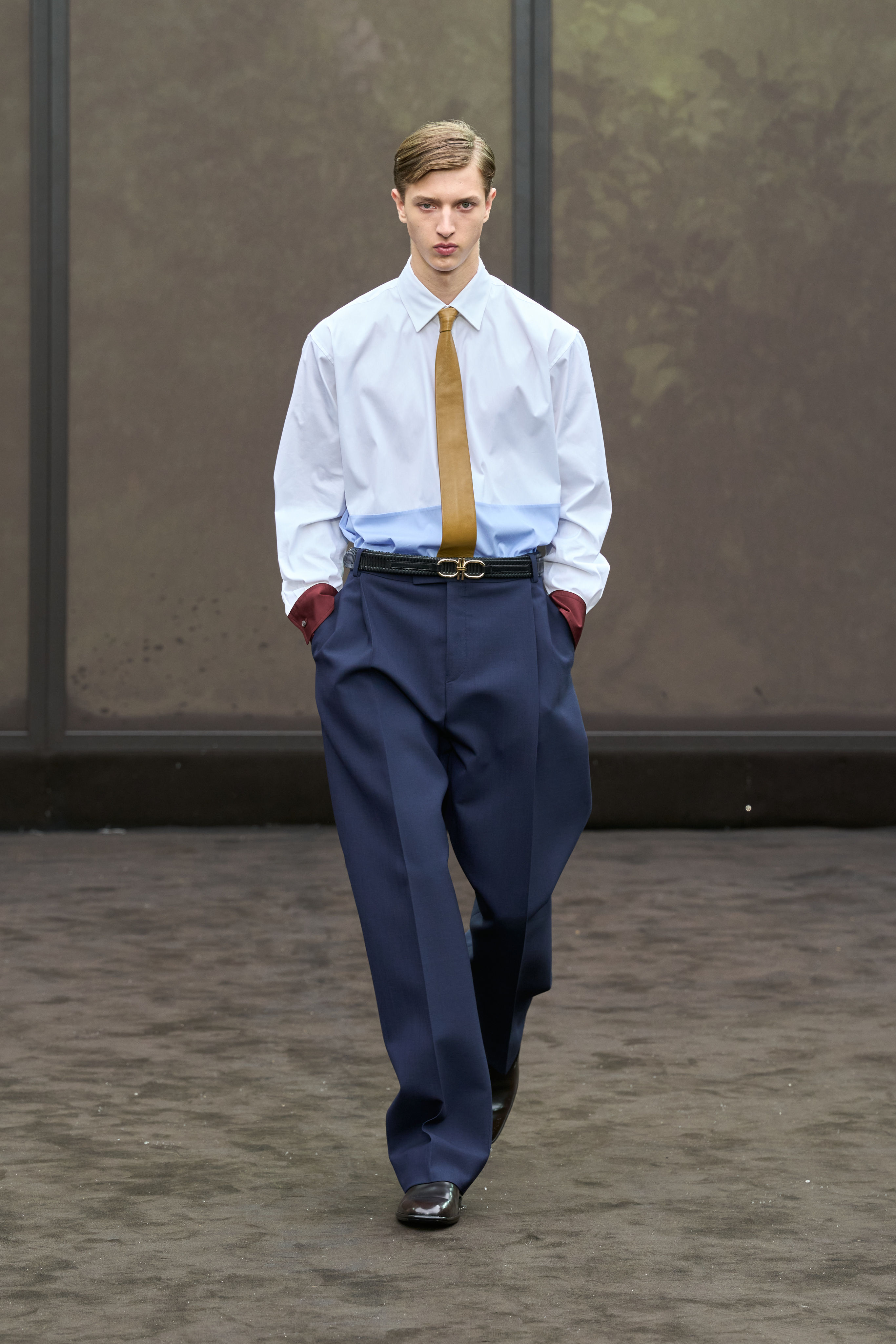 ▲2026春夏米蘭 Ferragamo。(圖/品牌提供)