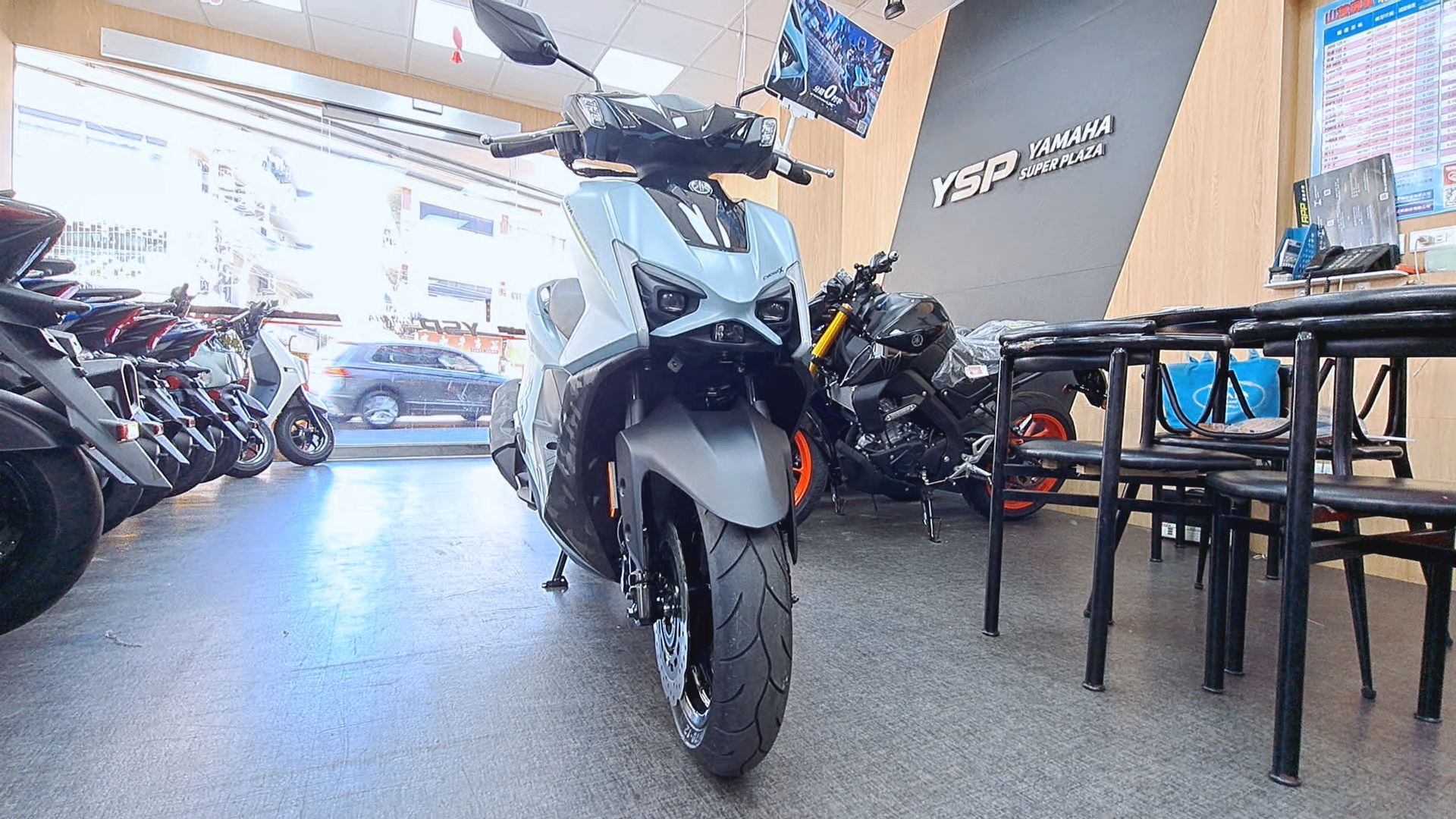 ▲Yamaha勁戰▼ 。(圖/記者鄭遠龍攝)