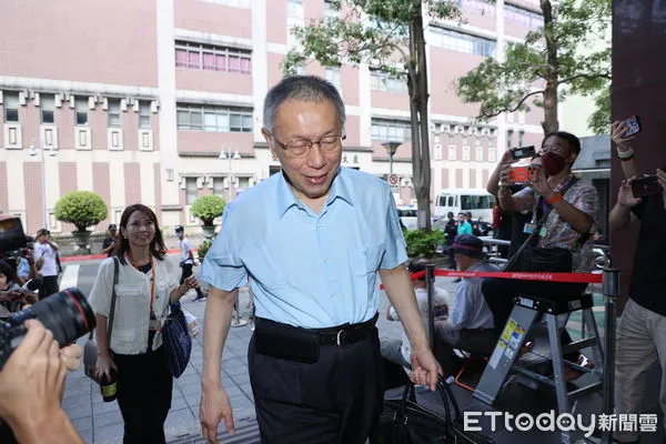 ▲▼ 台北地院審理京華城案柯文哲出庭 。(圖/記者徐文彬攝)