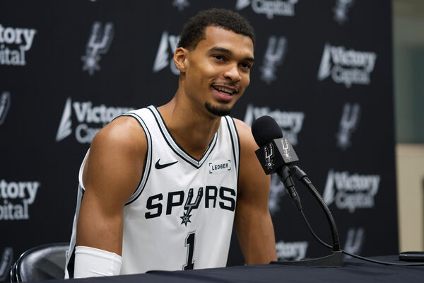 ▲▼馬刺法國怪物溫班亞瑪。(圖/達志影像/美聯社)