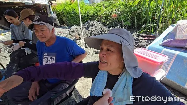 ▲富邦悍將投手老家毀了!舅媽「掃到半殘」依舊正向:不哭!不能一直哀愁 。(圖/記者劉邠如攝)