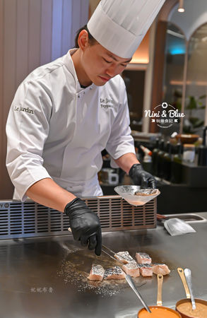 ▲▼夏登法式鐵板燒。(圖/部落客NINI AND BLUE 玩樂食記授權提供)