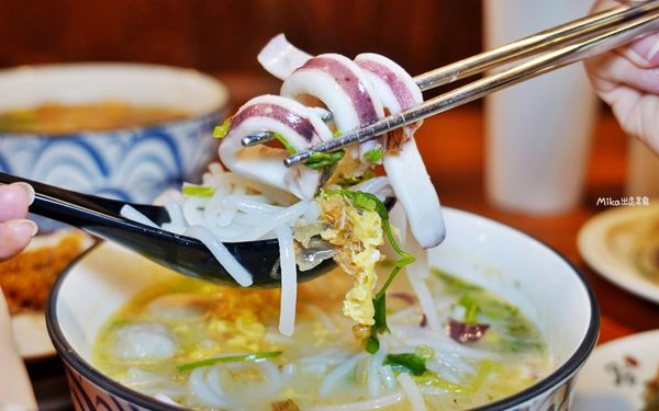 ▲▼彭富貴 雞湯小卷米粉。(圖/部落客Mika授權提供)