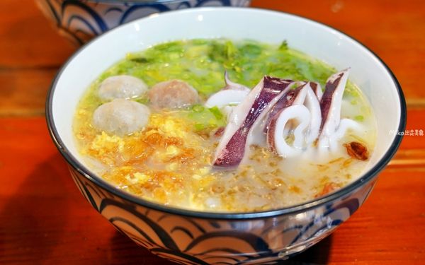 ▲▼彭富貴 雞湯小卷米粉。(圖/部落客Mika授權提供)