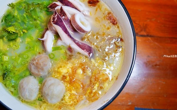 ▲▼彭富貴 雞湯小卷米粉。(圖/部落客Mika授權提供)