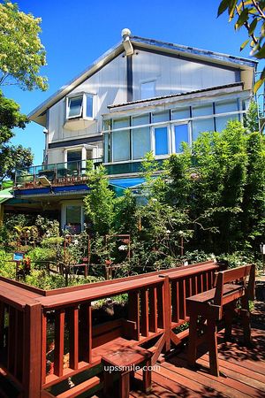 ▲▼臺大農場訪客中心(綠房子)。(圖/部落客UPSSMILE向上的微笑萍子 旅食設影授權提供)