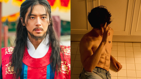 ▲▼《暴君》孔吉裸上身「肚子驚現一道長疤」 為救母切掉70%肝:是真的疤。(圖/翻攝自Netflix、李周安IG)