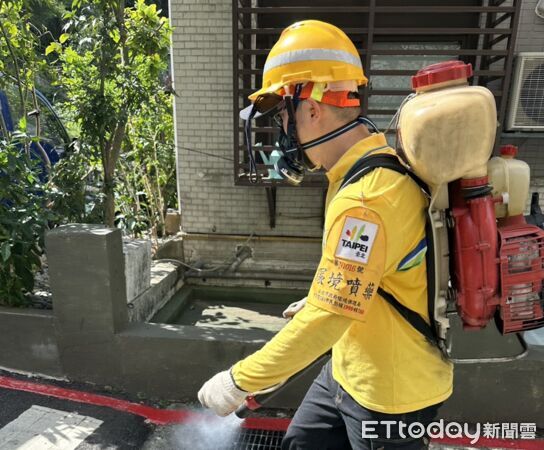 台北市首例本土登革熱。(圖/北市衛生局提供)