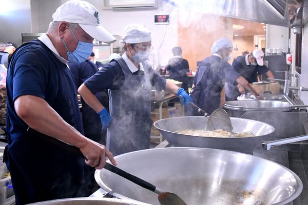 ▲慈濟守護光復災區 服務、物資與醫療援助持續進行。(圖/慈濟提供)