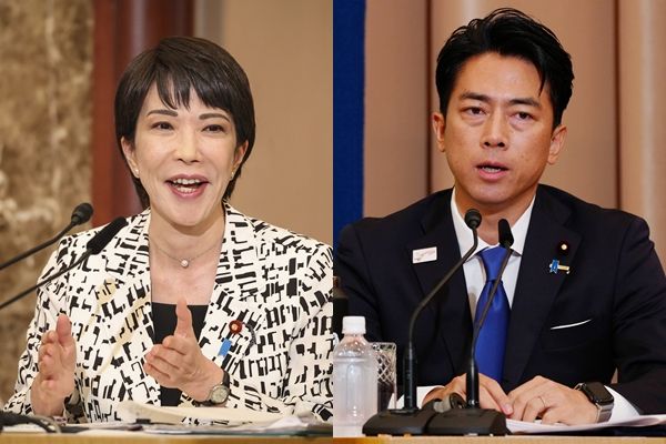 ▲▼高市早苗,小泉進次郎。(圖/達志影像/美聯社)